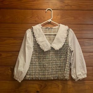 Preppy Structured Blouse